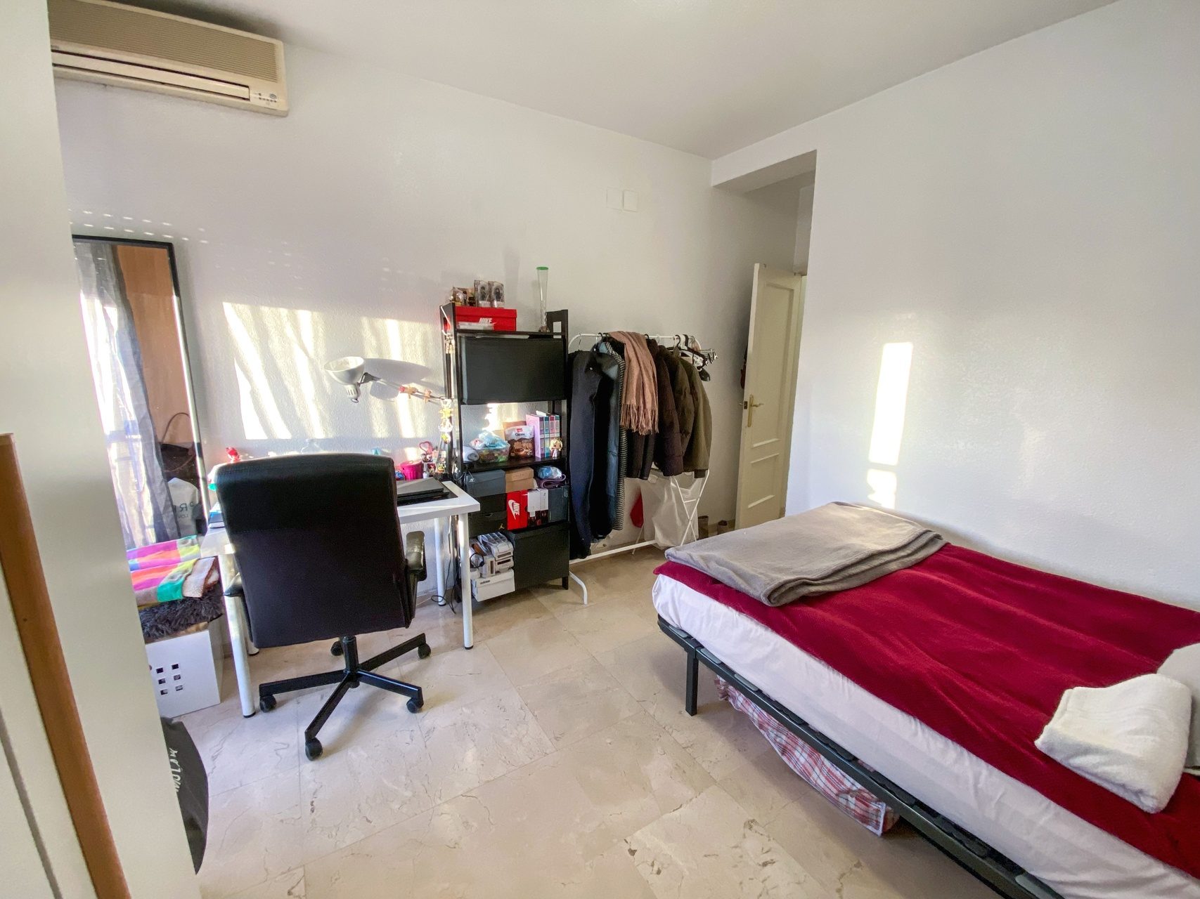 Habitación doble para estudiantes Erasmus en Sur, Sevilla