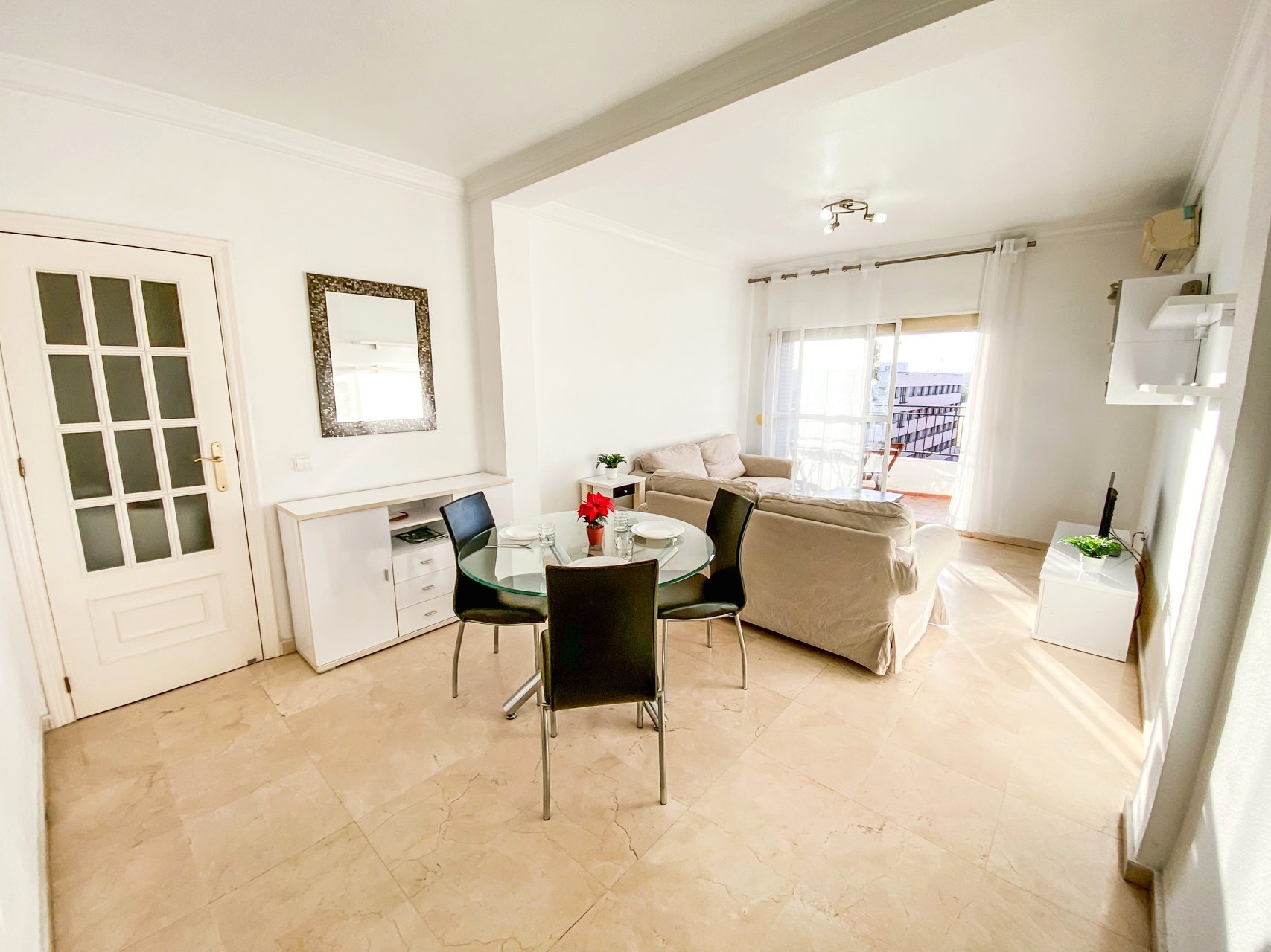 Habitación doble para estudiantes Erasmus en Sur, Sevilla