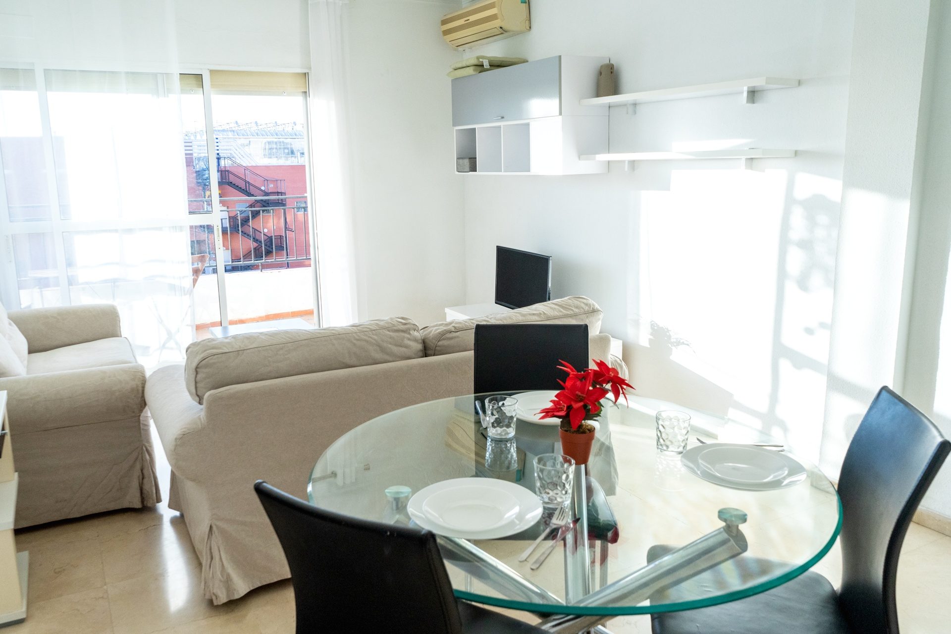 Habitación doble para estudiantes Erasmus en Sur, Sevilla