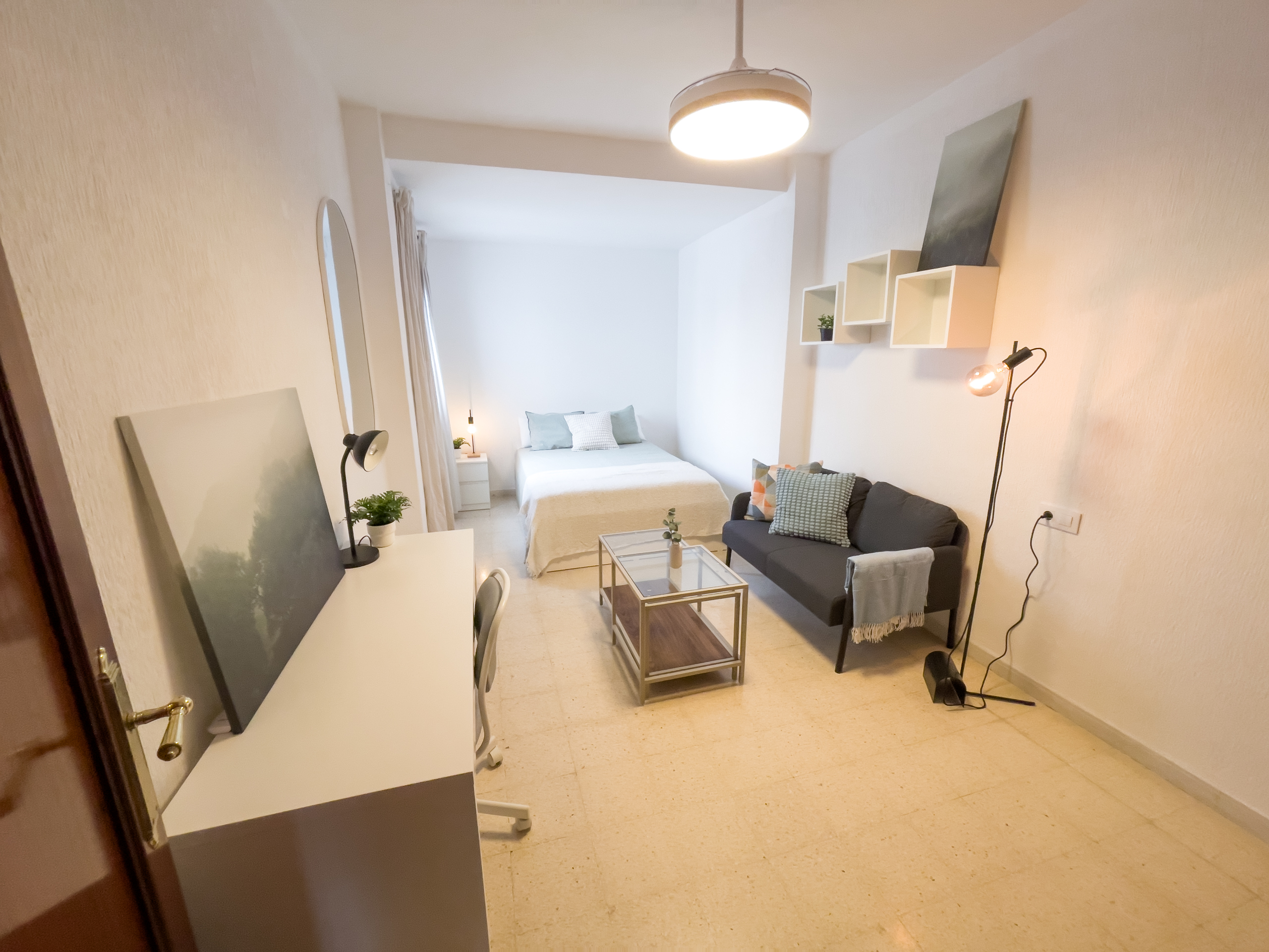 Habitación doble para estudiantes Erasmus en Triana, Sevilla